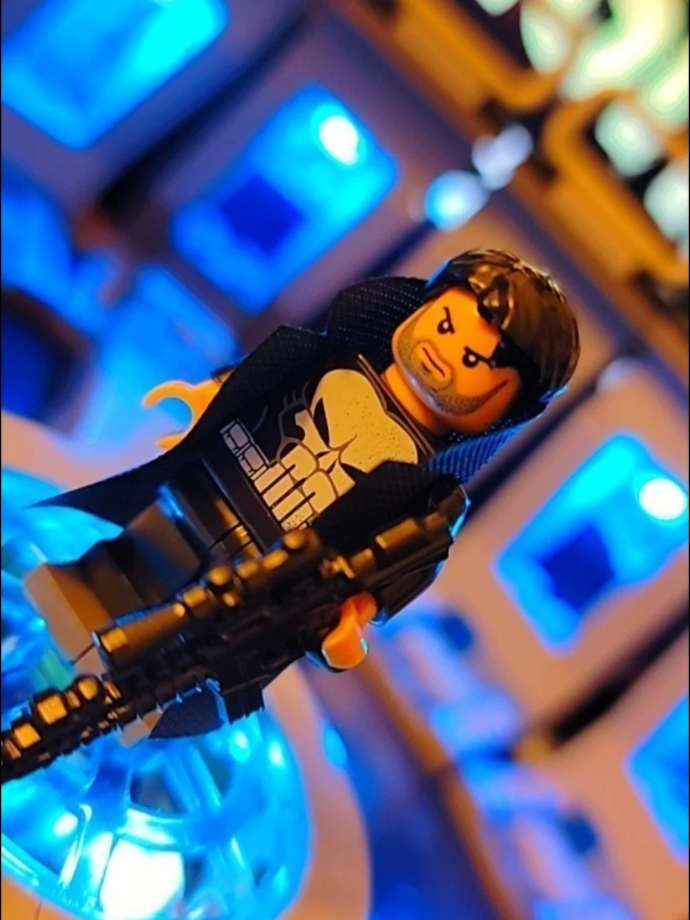 Punisher Minifigure Lego Compatible - Picture 5 of 11
